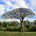 High quality stainless steel tree sculpture for sale